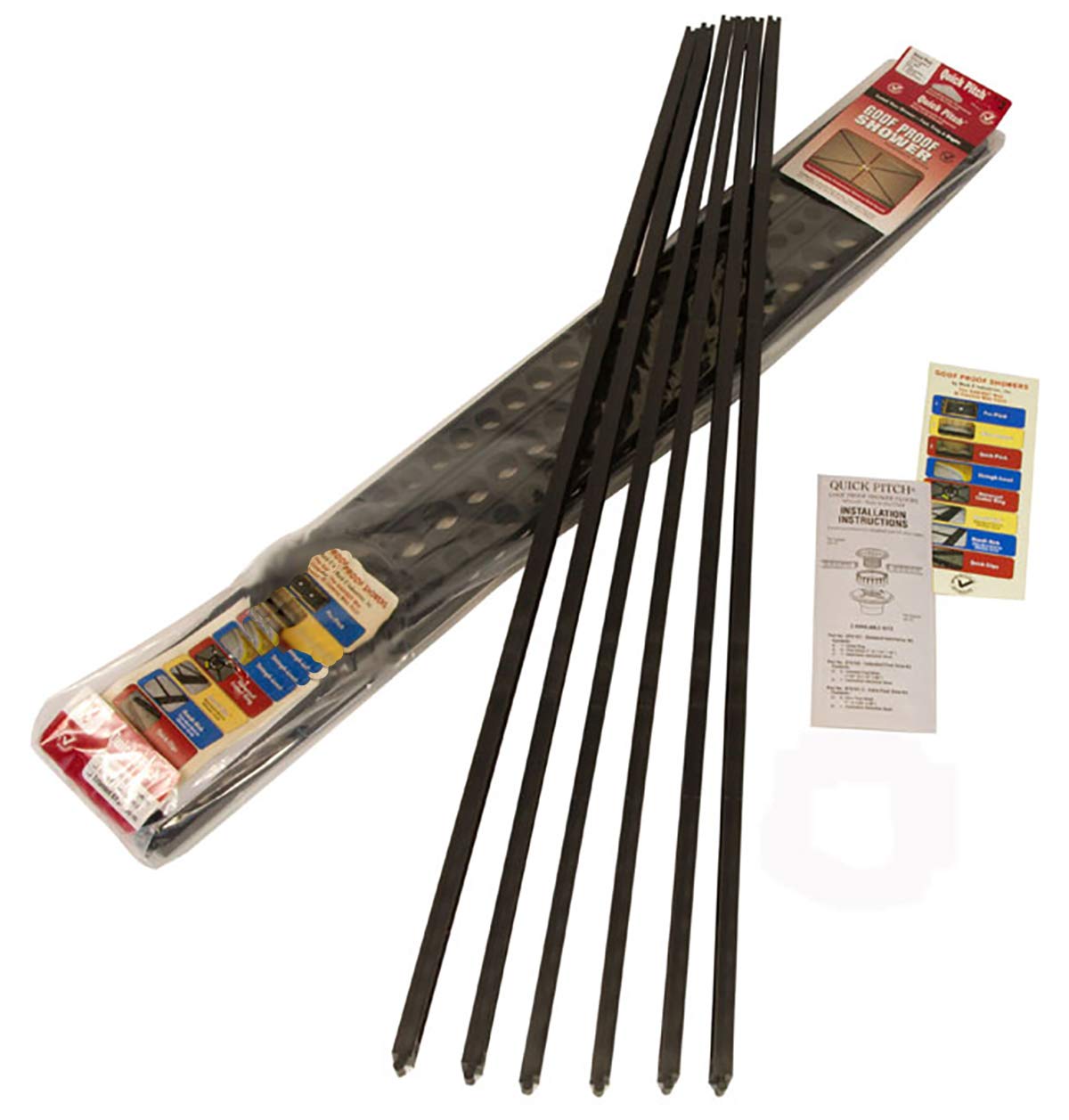 Quick Pitch and Pre Pitch Shower Slope System with Universal Center