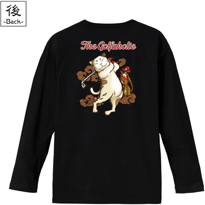 Amazon 纏 レディース 和柄 長袖 Tシャツ バックプリント ゴルフ猫 白 黒 M Xl Tシャツ カットソー 通販 Amazon 纏 レディース 和柄 長袖 Tシャツ バックプリント ゴルフ猫 白 黒 M Xl Tシャツ カットソー 通販