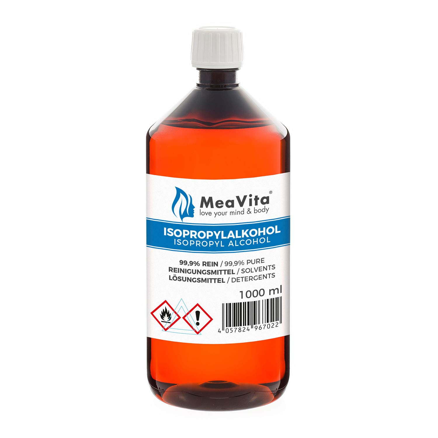 Meavita Isopropyl Alcohol 99 9 Propan 2 Ol Clear Isopropanol | Desertcart  Seychelles, image size:1500x1500