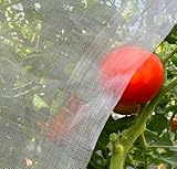 Garden Netting, 10'x20' Ultra Fine Insect Netting for Plants Trees Vegetables, Mesh Protection Netting Fruits Flowers Crops Greenhouse Row Covers Raised Beds Bug Screen Barrier Net
