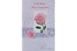 A Mi Mama Feliz Cumpleanos Card - Te Deseo Lo Major -...