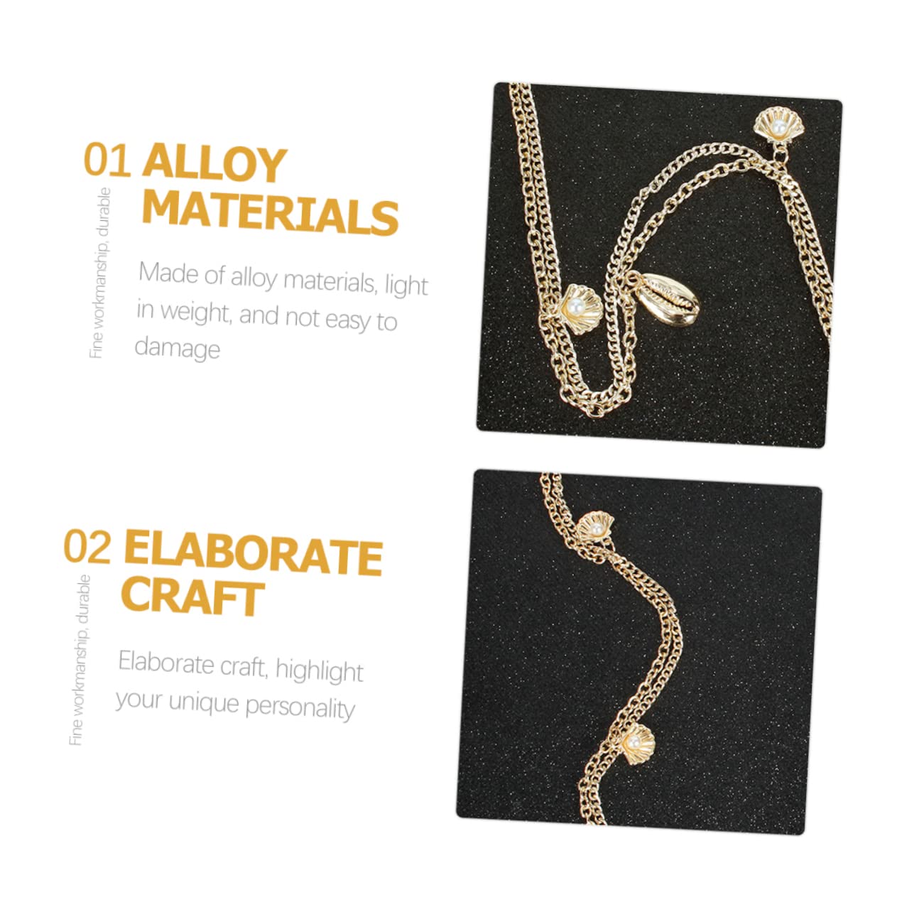 MAGICLULU 20piezas Horquillas Borlas y Cadena Cabello Accesorios De Fiesta Para Mujeres y Para Bodas y Temáticas