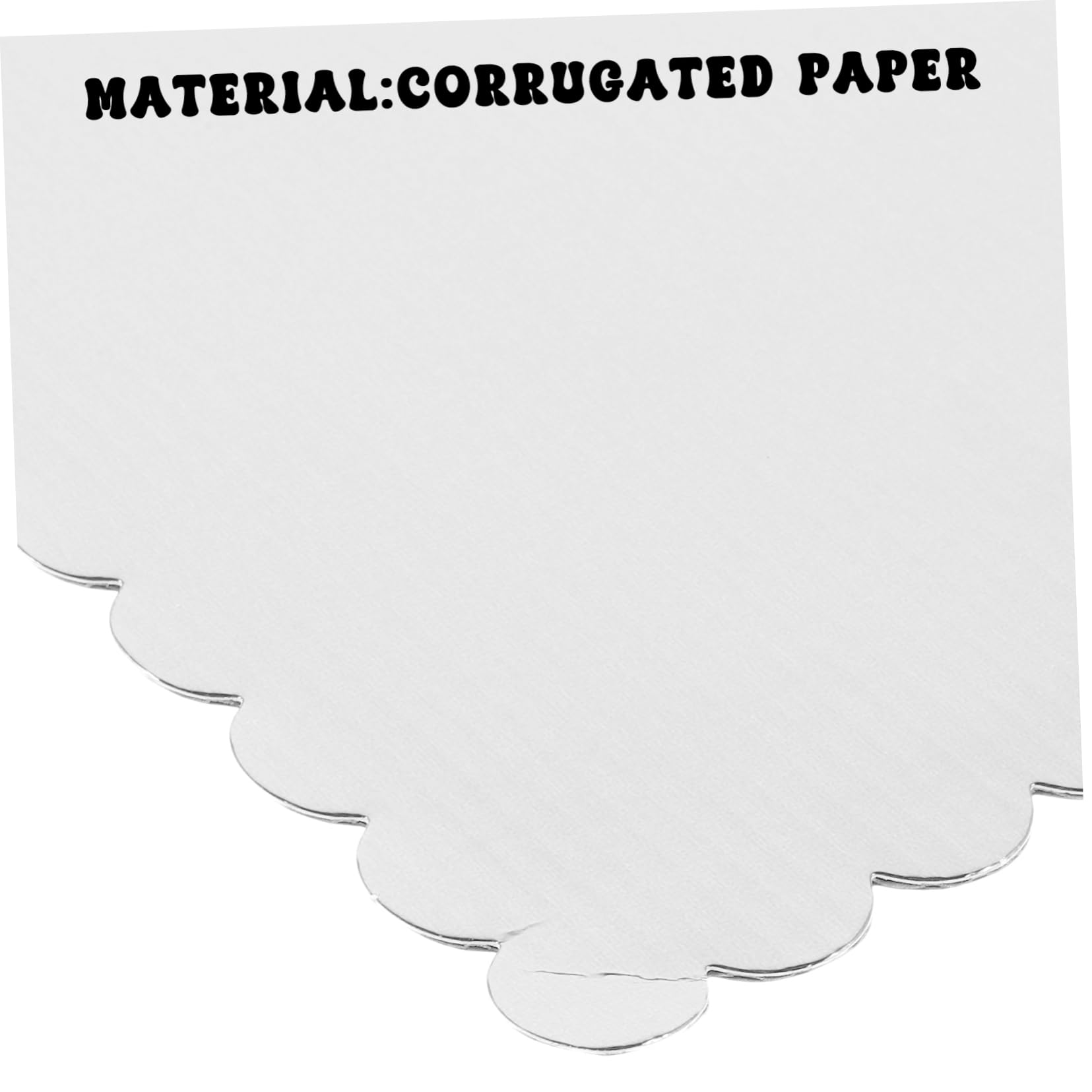 Cabilock 20piezas Bases para Tartas De Cartón Corrugado para Tartas Base Rectangular Antigrasa De Soporte De Cartón Grueso para De Hojaldre Cumpleaños y Repostería