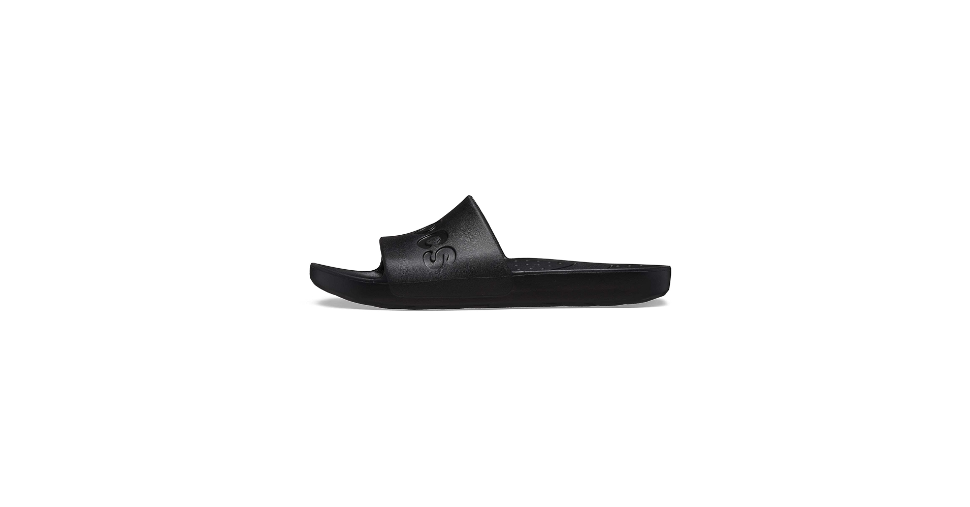 Amazon.com | Crocs Unisex Slide Sandal, Black, 4 US Men