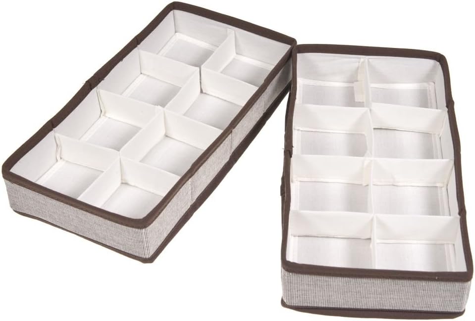 2 Drawer Organizers Storage Trays Customizable Dividers Hobby Jewelry Desk Craft