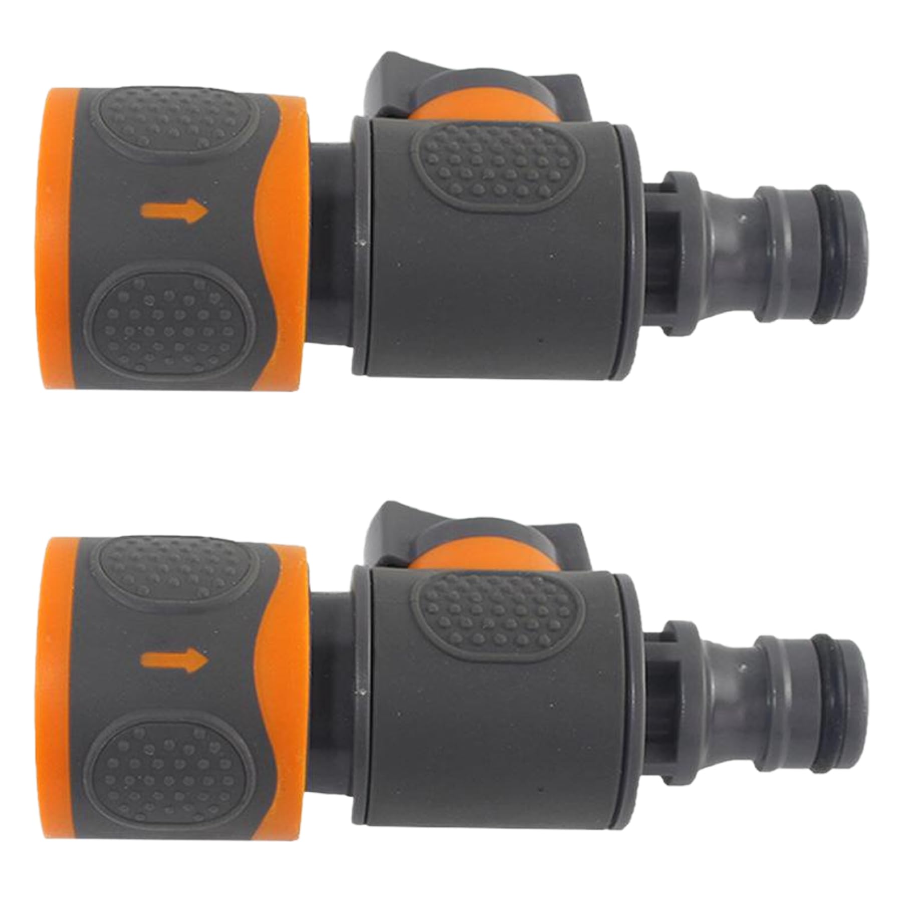 Takingup 2Pcs Shut Off Valve Quick Release Inline Water Shut Off Valve Sturdy Abs Water Shutoff Valves Portable Replacement Hose For Gardening Car Cleaning