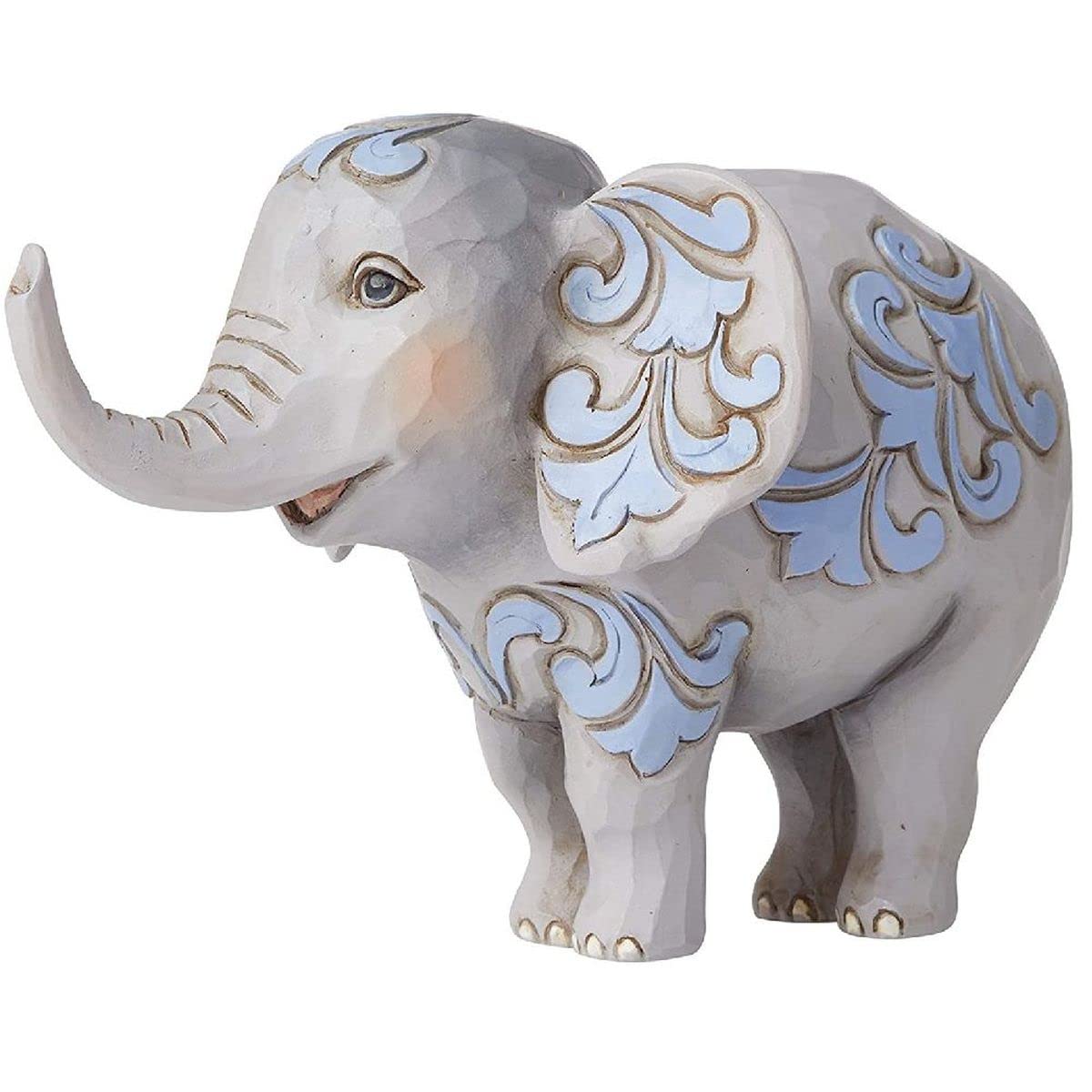Statuette éléphant Jim Shore en résine sculptée pour collectionneur