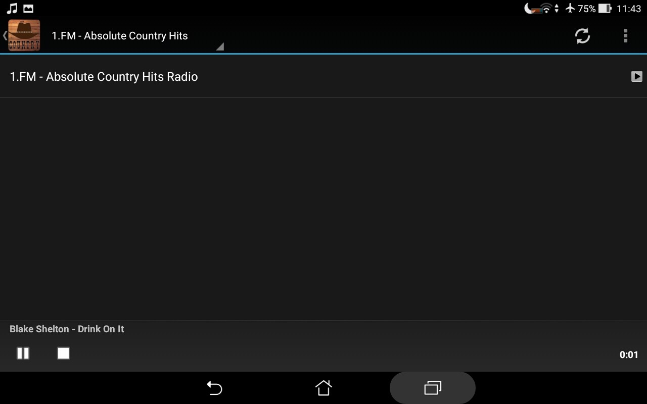 Online Country Radio App on Amazon Appstore
