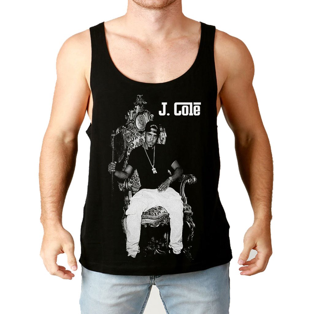 Mazumi8 J Cole Hiphop Sit Tank Top