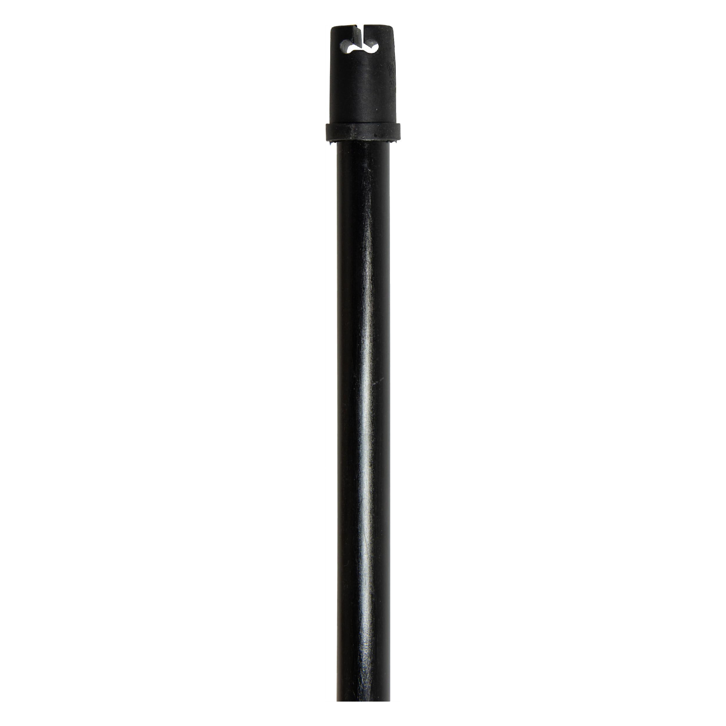horizont strongLine Lot de 5 piquets supplémentaires pour filets, 120 cm au-dessus du sol, longueur totale de 135 cm, en fibre de verre, à double pointe, noir, piquets supplémentaires pour filets de