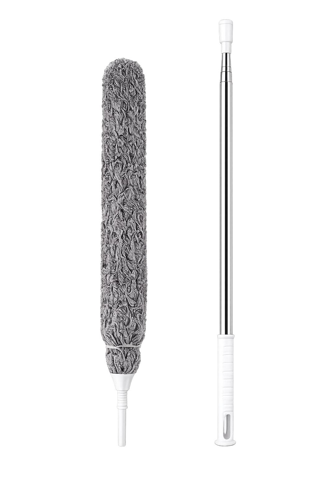 Microfiber Ceiling Duster with Extendable Steel Rod | Multi-Purpose Cleaning, Long Handle, Ceiling Cleaning, Extendable Rod, Microfiber Material-image-45