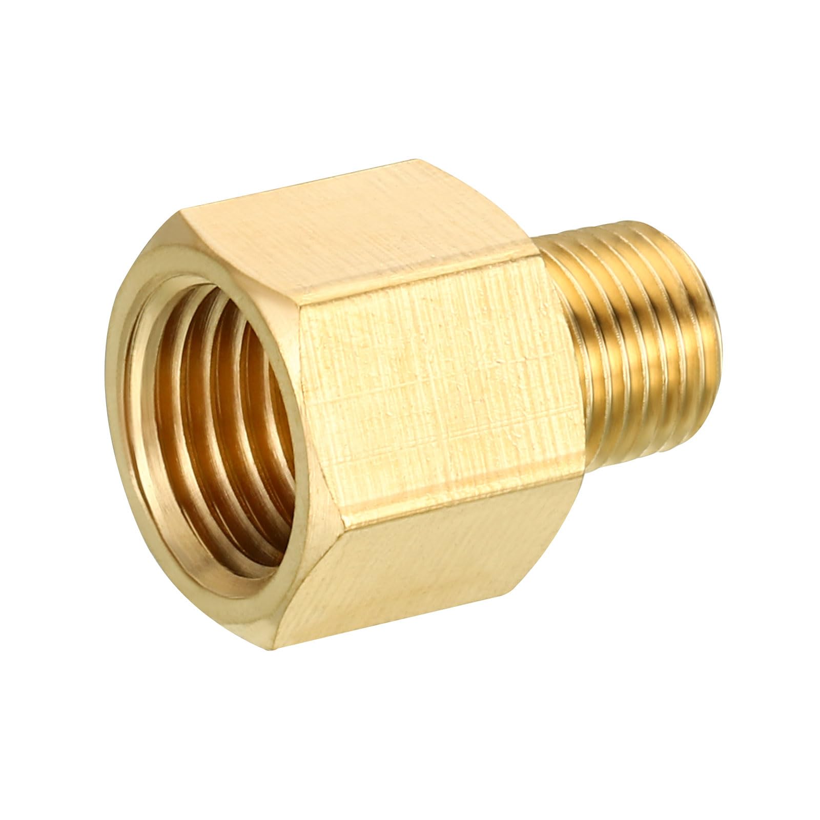 Adattatore Riduttore 1/4" NPT Maschio X 1/8" NPT Femmina - Acciaio Inox, Per Tubi - Foto 3