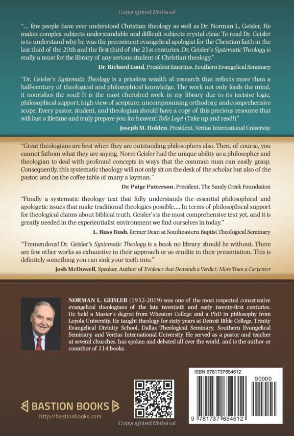 Systematic Theology, Volume 1 of 4: Introduction and Bible (Prolegomena & Bibliology) (Systematic Theology: In Four Volumes) - Image 2