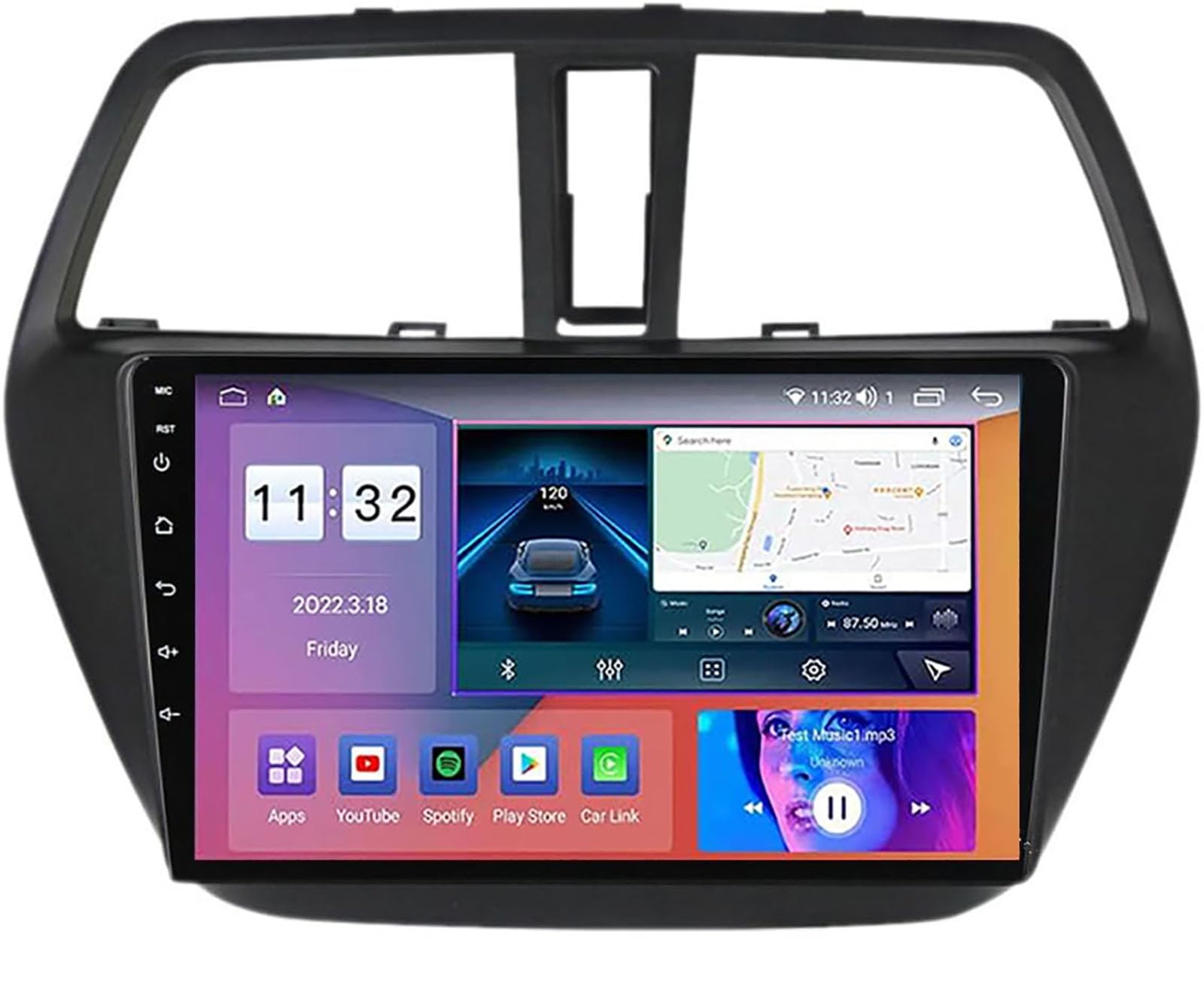 Navigation GPS Android 10 pour Suzuki SX4 S-Cross pour vos longs trajets en famille