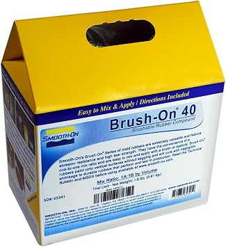Brush-On 40 - Brushable Polyurethane Rubber Compound - Pint Unit