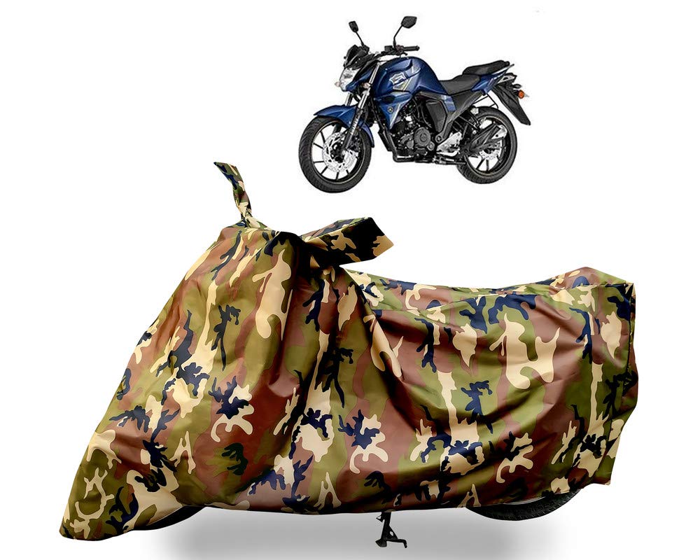 VVM Zexshikazol Yamaha FZ S V3 Bike Cover Waterproof - Dustproof - Scratch Proof - UV Protection - Thick Stuff - Strong Stitching - Full Body Yamaha FZ S V3 Bike Cover Polyester (Multicolour)