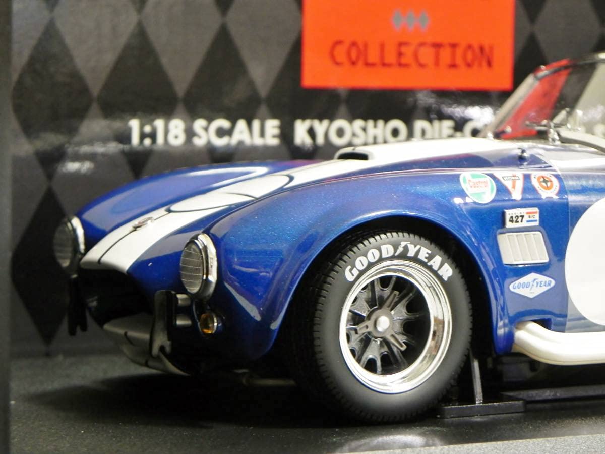 Amazon | 京商 1/18 シェルビー コブラ 427 S/C レーシング