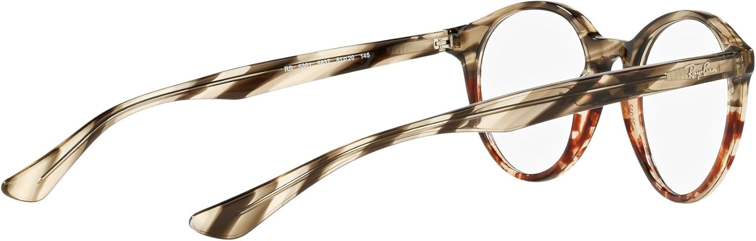 Miniatura 3 de Lentes Ray-Ban Optical RX 5361 5837 Gris Gradiente Marrón, Gris Gradiente Marrón, 49 mm