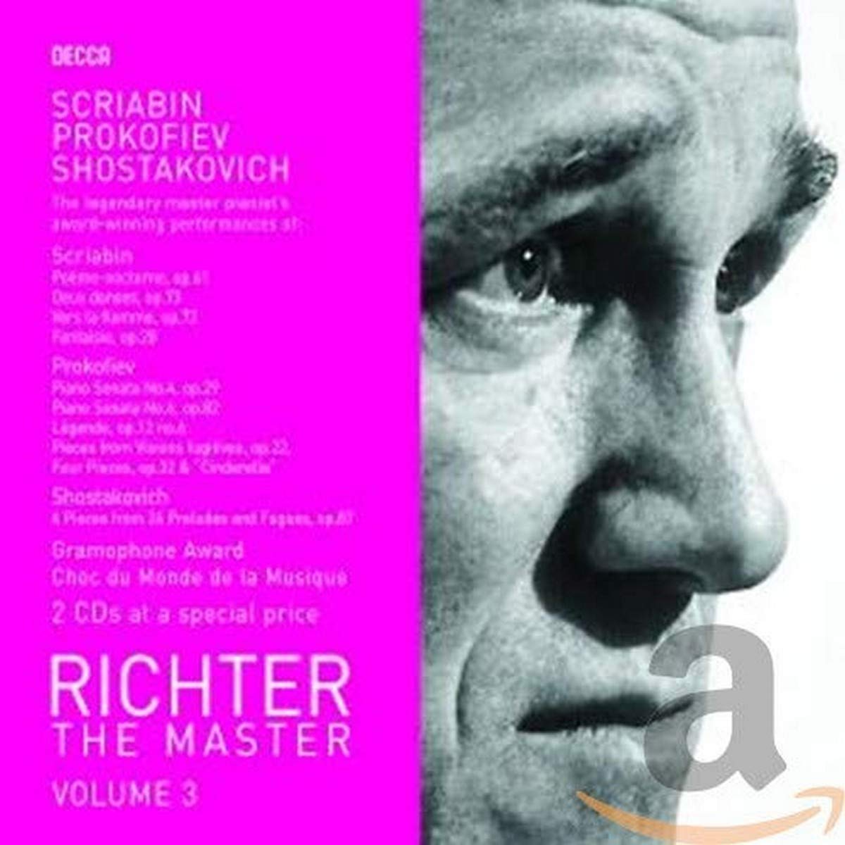 Amazon.com: Richter-The Master Vol. 3: Prokofiev/Scriabin/Shostakovich