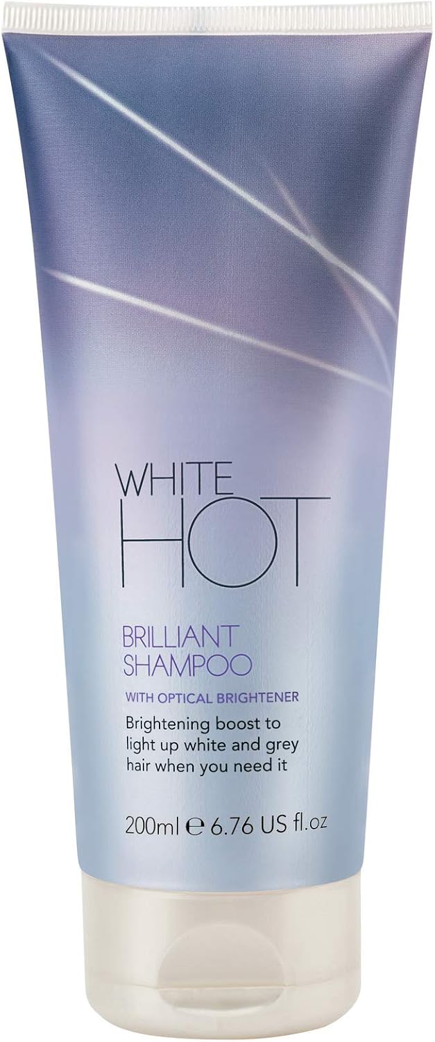 Brilliant Shampoo, 200ml, Single, White Hot: A soft violet formula to keep the brassiness at bay, give your silver a brightening boost