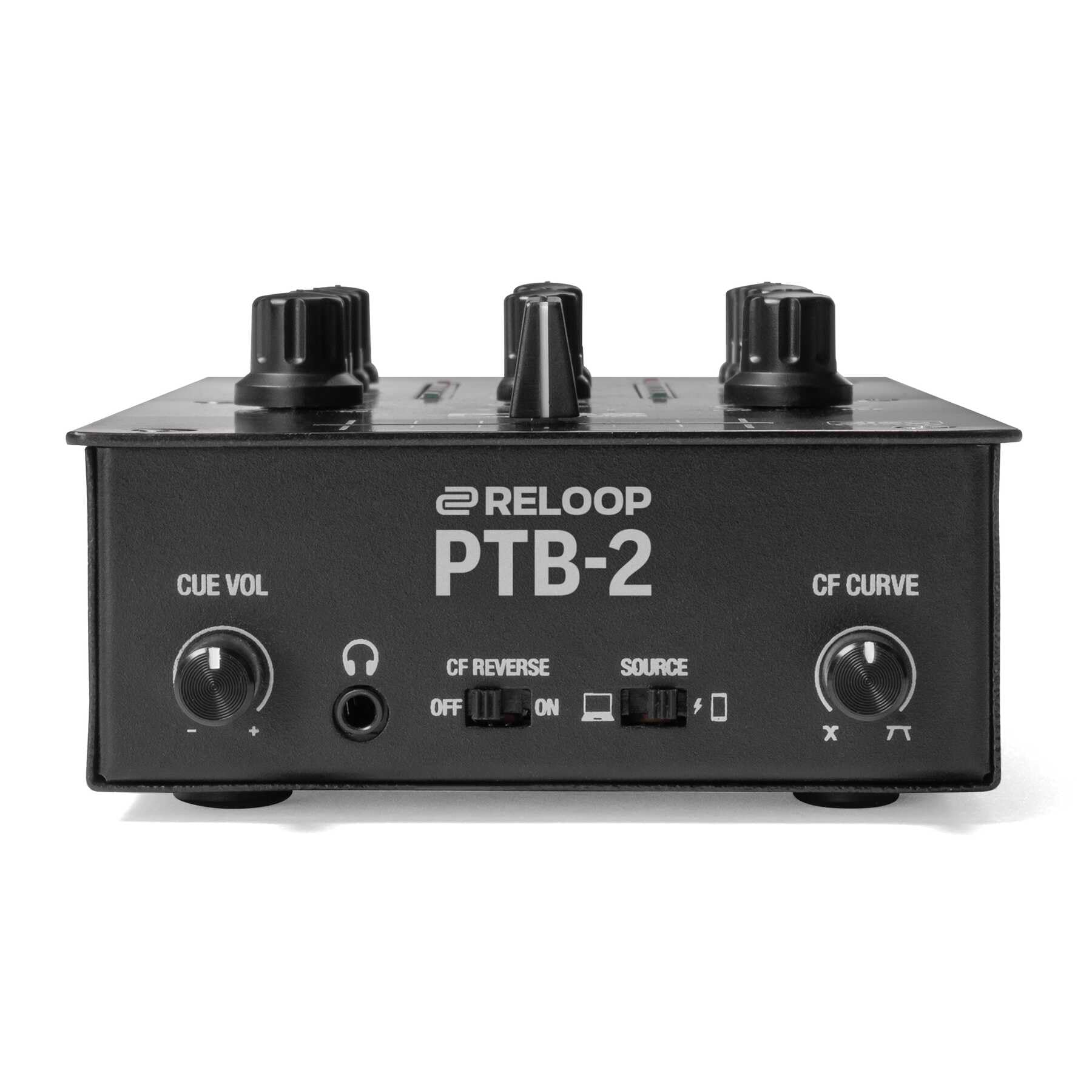 Reloop PTB-2 - Mixer DJ compatto e mobile 2+1 canali