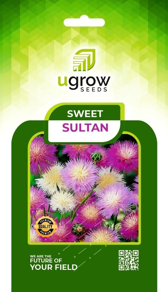 U Grow Sweet Sultan Mix Color Ornamental Plant Flower Seeds for Home Garden Terrace Apartments Balcony Pack of 35 (B0CK5P8SXC) Amazon Price History, Amazon Price Tracker