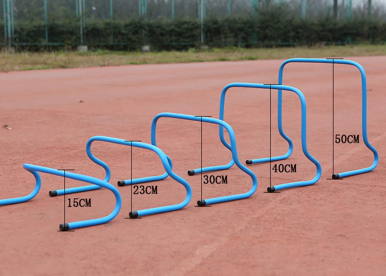 Set di 5 ostacoli, per allenamento di calcio, esercizi veloci per allenamento di velocità, adatti per ostacoli di allenamento di velocità dei bambini