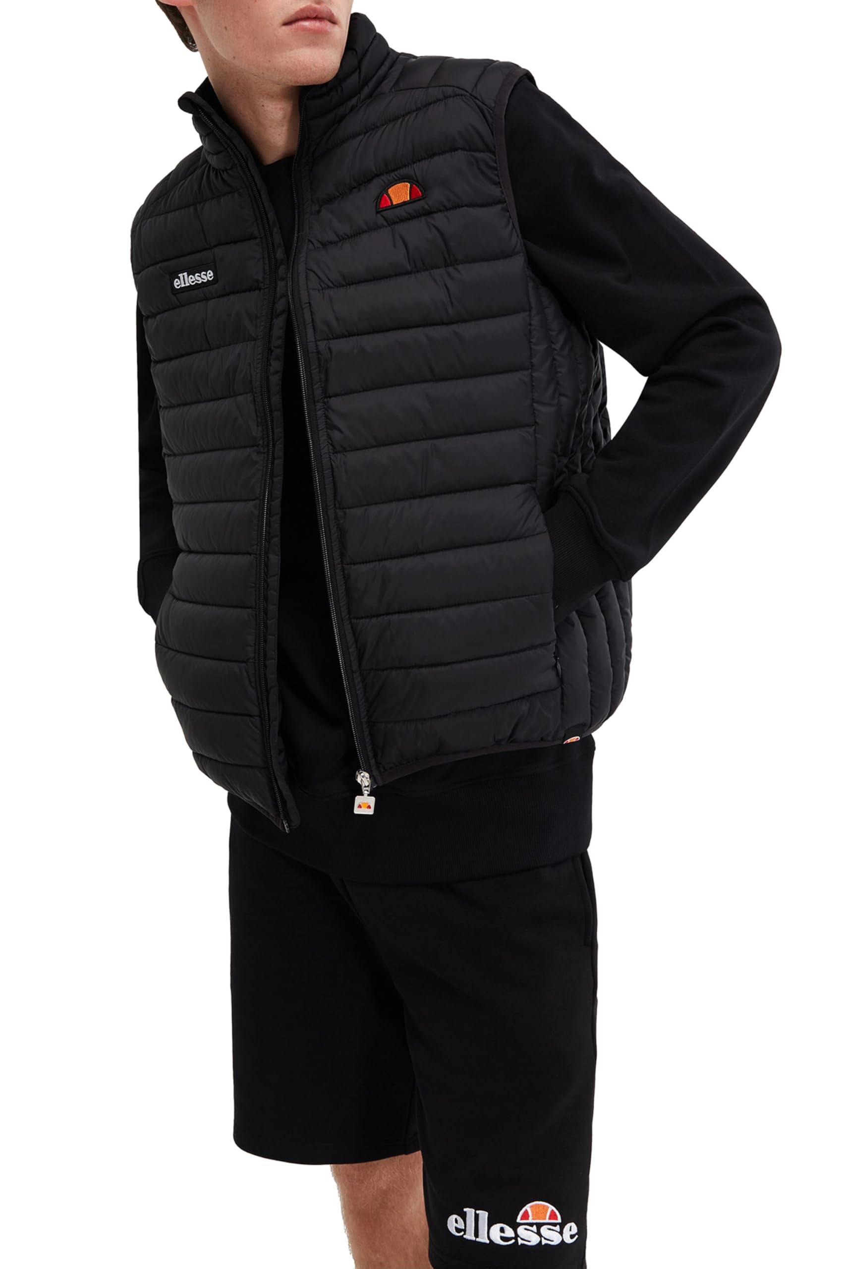 Ellesse Men's Bardy Gilet, Black, S UK