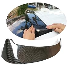 Carbon Fiber Rear Roof Spoiler fits for BMW 5 Series F10 520i 520d 535i 528i 550i M5 2011-2017 Carbon Fiber Rear Window Lip Top Spoiler