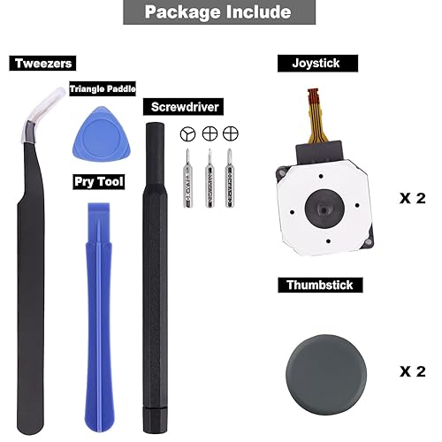 Miniatura 6 de IKPEK 3D Analog Joystick Button Module Stick wThumbstick Circle Pad Cover Cap Replacement for Nintendo New 2DSXL New 3DSXL New 3DS