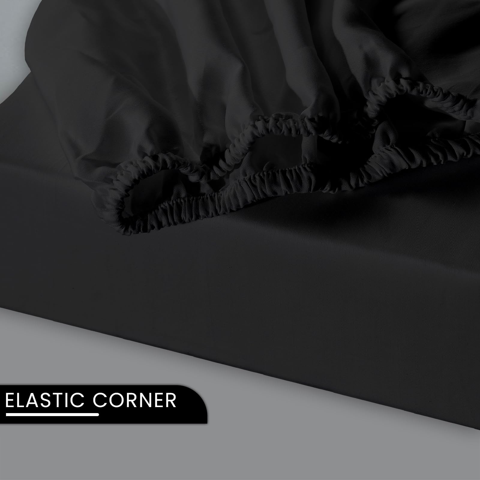 100% Brushed Cotton Soft Flannelette 30CM Fitted Sheets King size Thermal Soft Luxury Warm Flannel Extra Deep Cozy Bottom Bed Cover Kingsize - Image 4