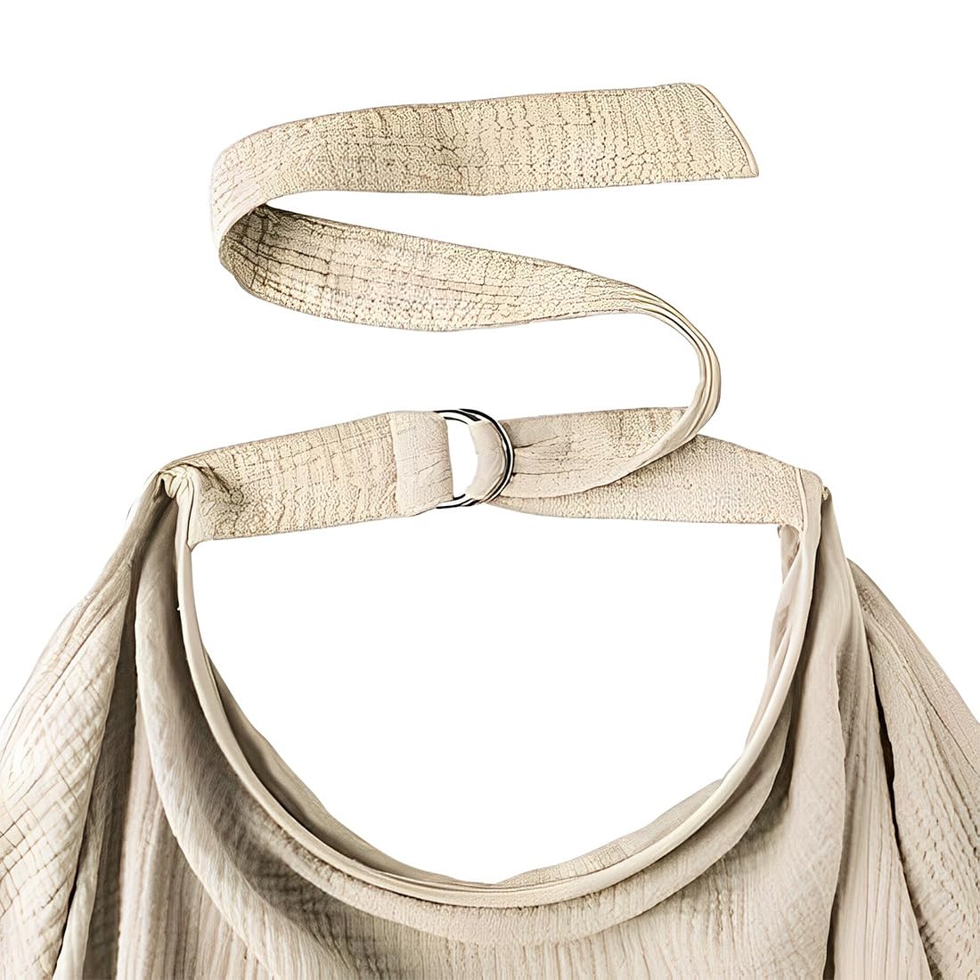 SULIUDAJI Tablier Allaitement Grande Housse Mousseline Coton Cape Anneau Rigide