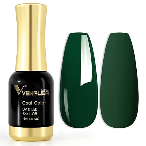 VENALISA - Esmalte de uñas en gel, 0.4onzas fluidas (12 ml) color púrpura vórtice, gel semipermanente, para manicura en casa de arte en uñas, estilo