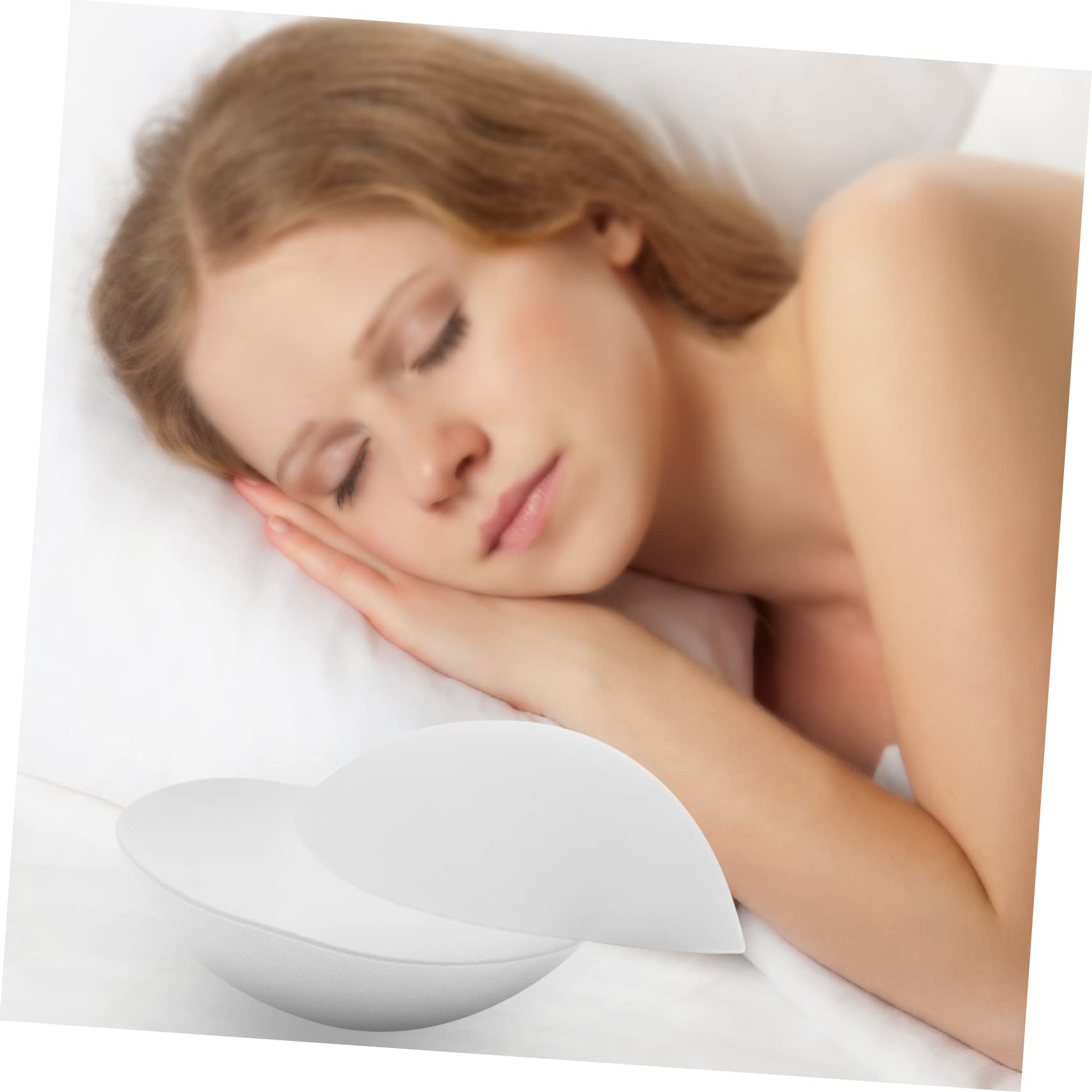 20pares Almohadillas Para Sujetadores Redondas Inserciones Transpirables Para Sujetadores Deportivos Rellenos De Poliéster Para Bikini y Trajes De Baño Comodidad y Adaptabilidad