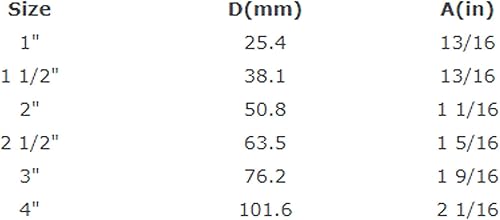 Miniatura 3 de 3 "suspensión sanitaria del tubo inoxidable del acero inoxidable 304