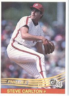 1984 Donruss Baseball Card #111 Steve Carlton