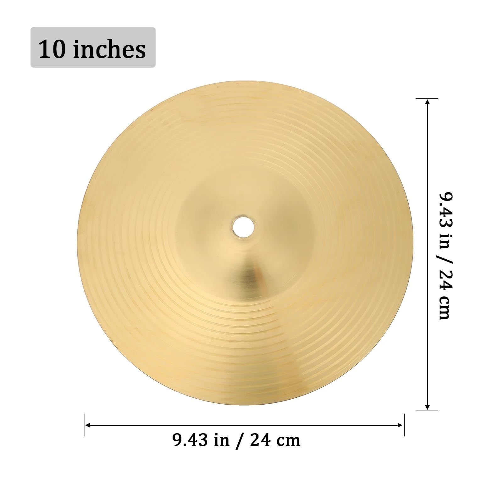 Cymbales En Laiton Accessoire De Batterie Métal Durable Cymbal Pack