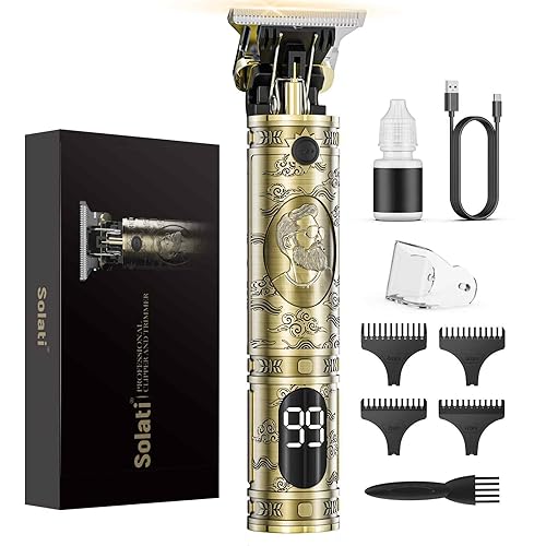 Solati Cordless Hair Clippers for Men – Beard & Body