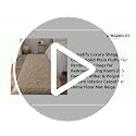 Image of Luxury Shaggy Carpet Solid Plain Fluffy Fur Rectangular Rugs for Bedroom Living Room 2X5 Feet Microfiber & Polyster Modern Interior Carpet for Home Floor Mat Beige