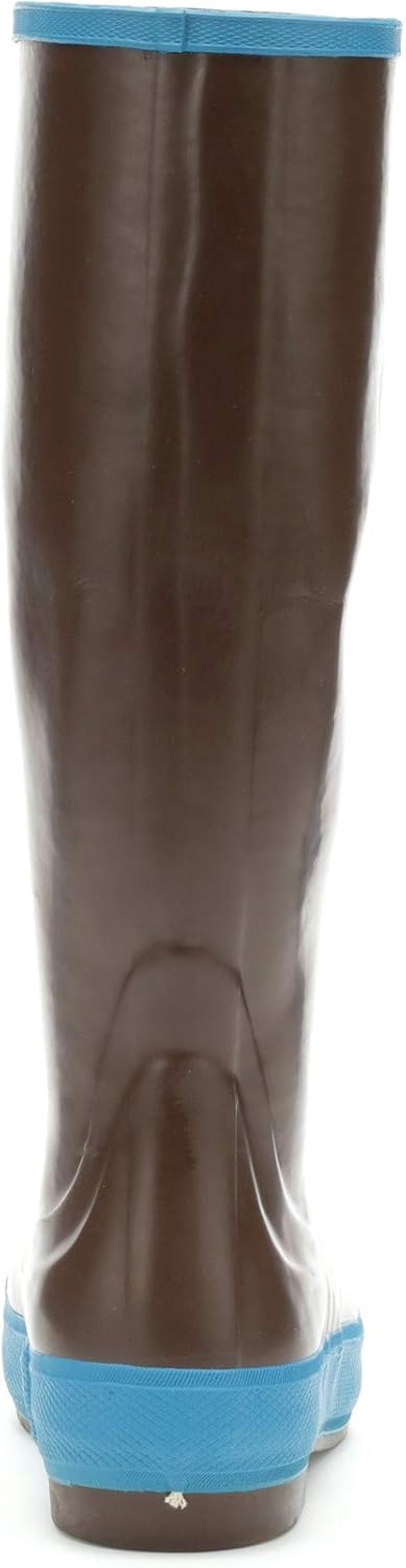 XTRATUF Women's Salmon Sisters 15 In Legacy Boot (25512), Choco/Blue W/ Whale Print, 6 - Image 2