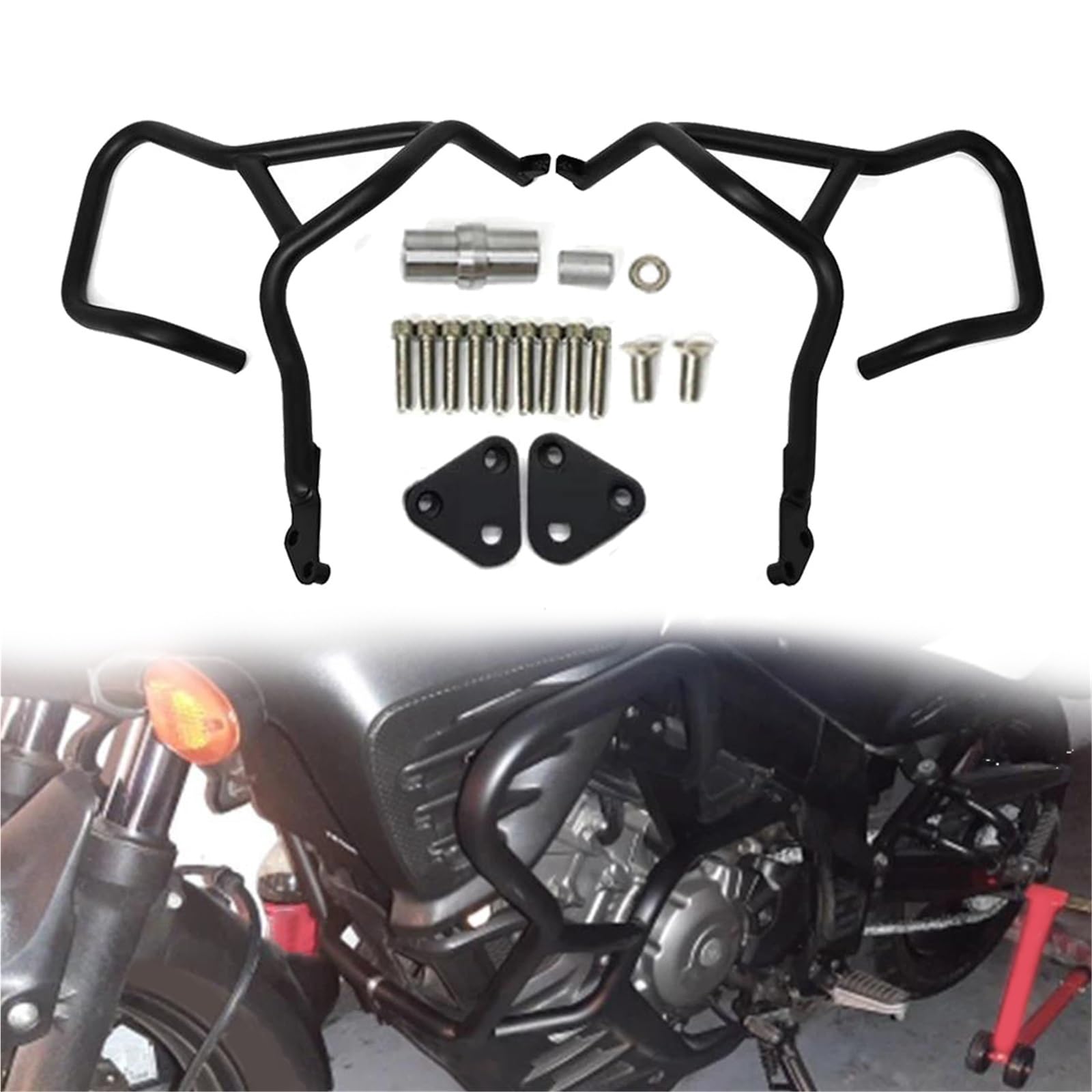 Protection réservoir carburant Suzuki DL650 V-Strom 2011-2024 crash bar - 8