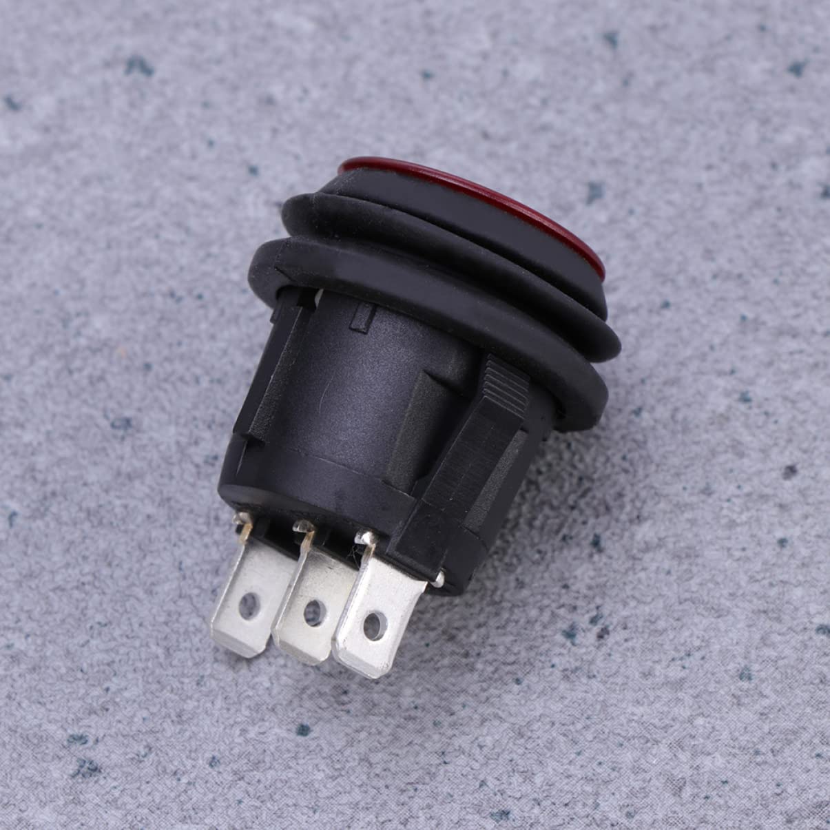 Unomor 2Pcs Toggle Switch Rocker Switch for Boats Cars Motorcycles Easy Installation Durable Indicator Light for