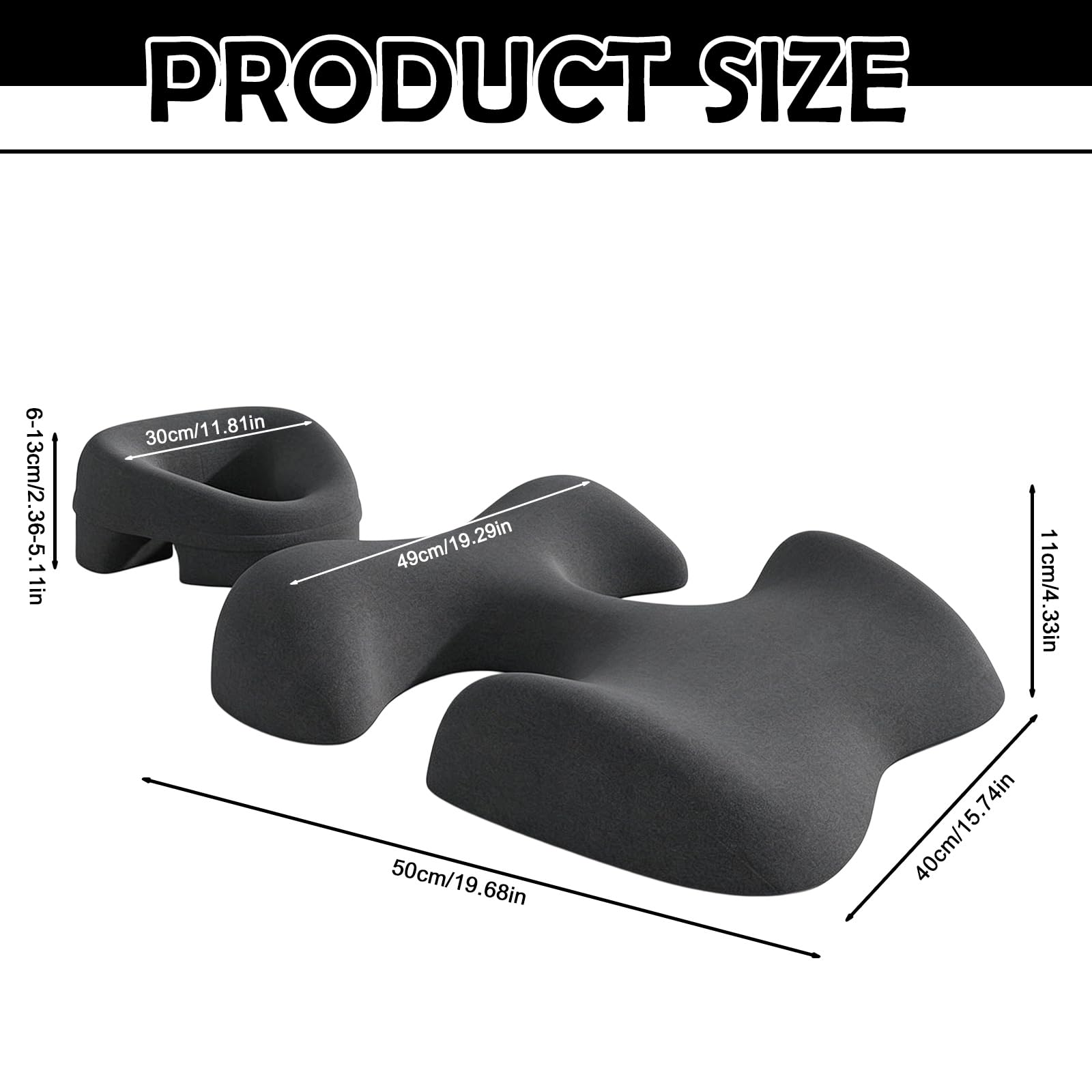 Juego de cojín de masaje para el pecho y la cara, cojín de apoyo para el abdomen, proporciona apoyo para la posición prona, almohada de masaje con agujero para la cabeza para el spa y el