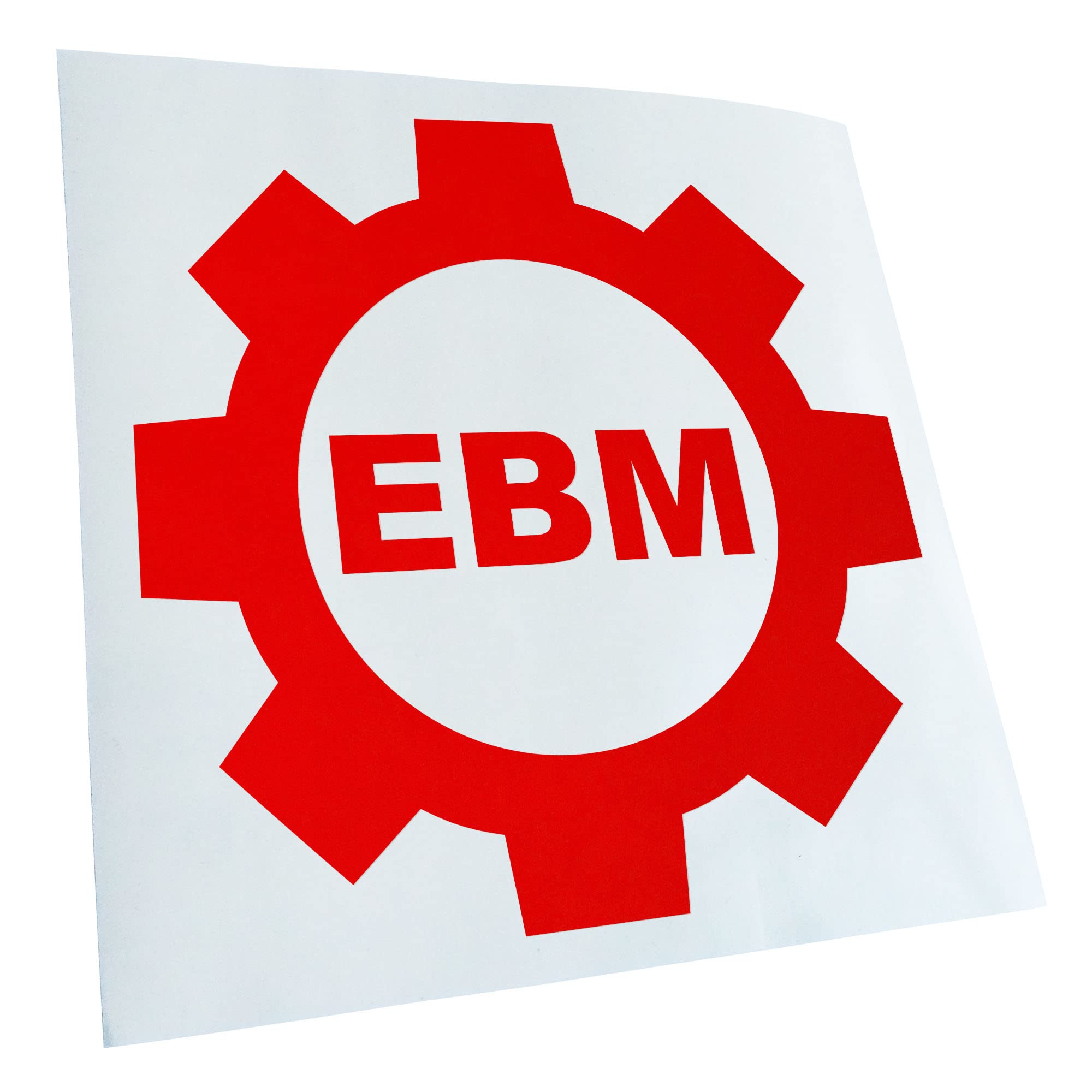 EBM Gear JDM Decal Racing Die Cut Sticker 11 x 11 cm