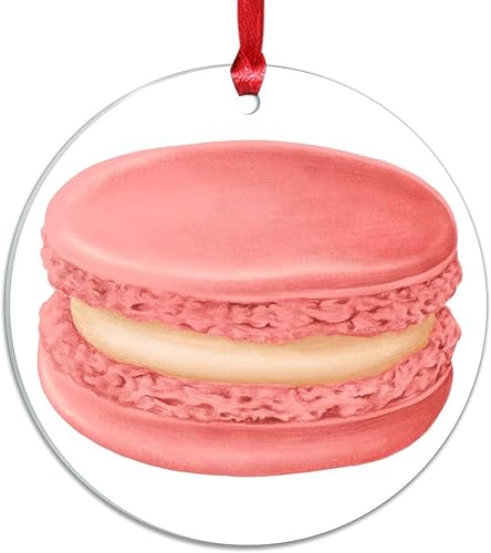 Miniatura 111 de Adorno de Navidad mexicano de tortilla de maíz acrílico adornos para decoraciones de Navidad, divertidos y deliciosos adornos de decoración de árbol