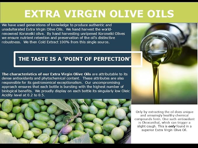 Aceite de Oliva Extra Virgen Orgánico Tassos 17 fl oz miniatura 3