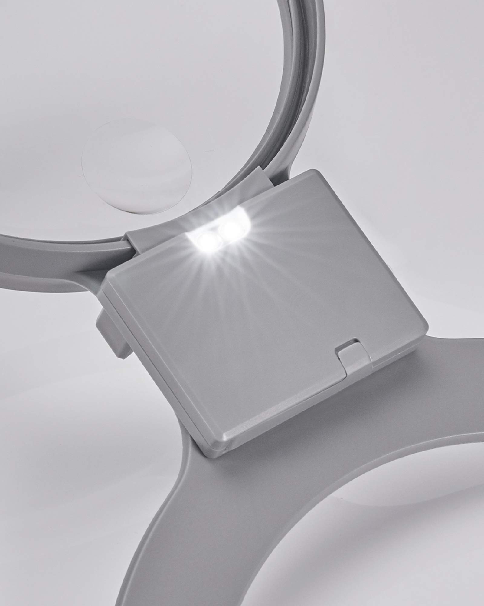 EasyLifeCare Hands Free Chest Rest LED Magnifier Neck Wear Visual Aid