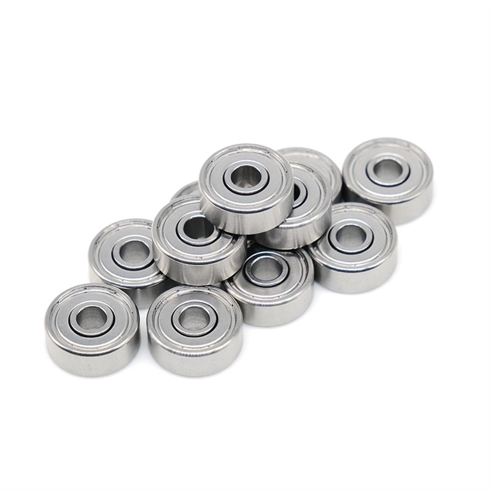 10 pezzi 698ZZ Cuscinetto 8x19x6 mm Cuscinetto a sfere a gola profonda in acciaio 8 * 19 * 6 mm
