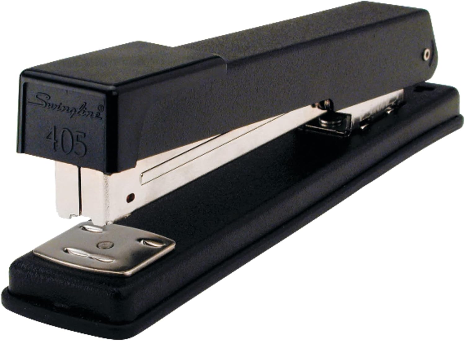 Stapler, 20 Sheet acity, LightDuty 405, J Free, Metal, Bla