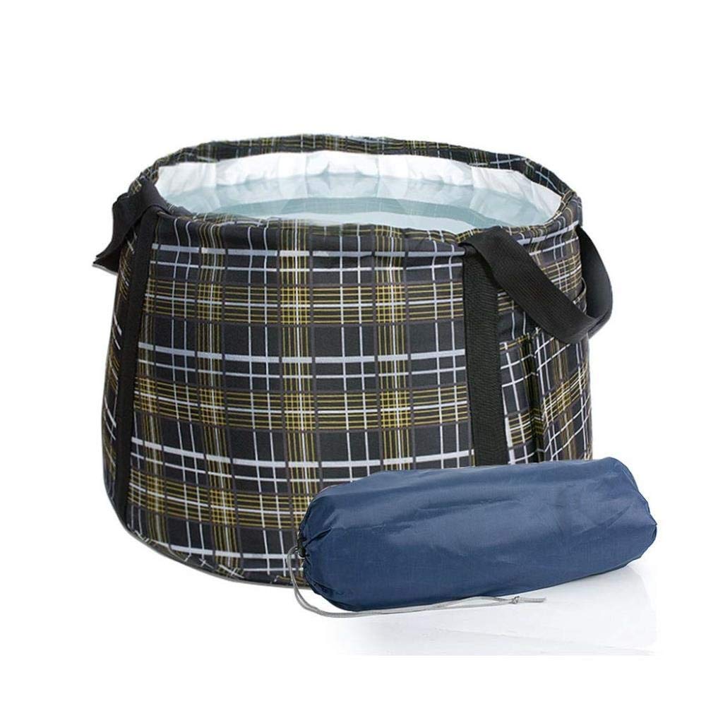 Seau de camping pliable 60L idéal pour le bain des enfants